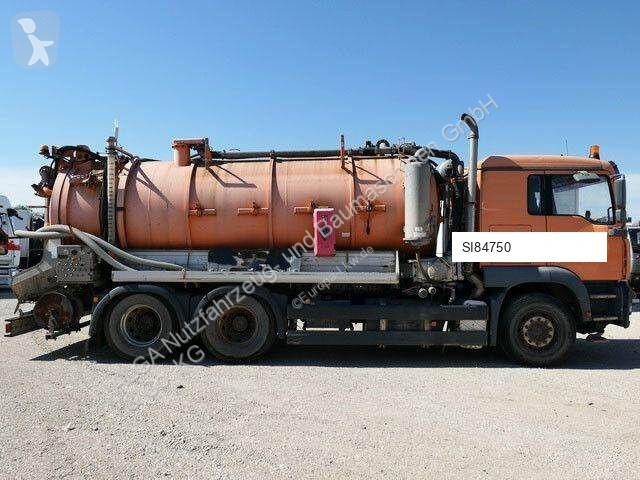Vägmaskiner MAN FDLC 6x4, Saug- u. Spülaufbau,...