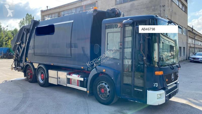 Silniční stroje Mercedes 2629 śmieciarka NTM 21 M3