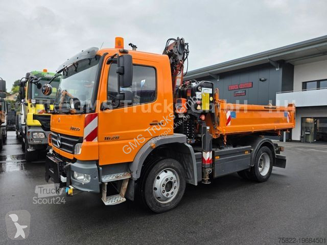 Vrachtwagen Mercedes 1628 / 4X4 ALLRAD / 12m...