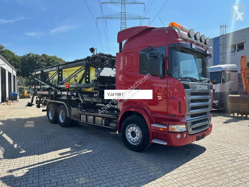 Gemeentevoertuig Scania R580 Abrollkipper...