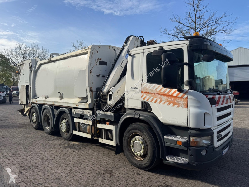 Engin de voirie Scania 360 8X2 EURO 5 HIAB 144E-4