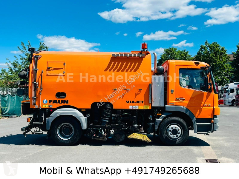 آلة لصيانة الطرق Mercedes II 1518 BB S FAUN...