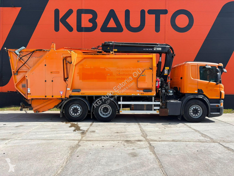 آلة لصيانة الطرق Scania P 280 6x2*4 HIAB 211E-3...