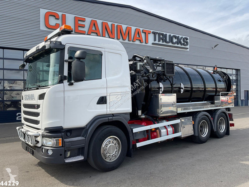 Silniční stroje Scania 440 6x4 Saugwagen