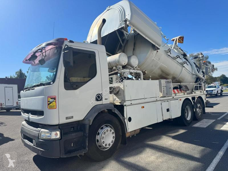 Vehículo de limpieza viaria Renault 370 DCI
