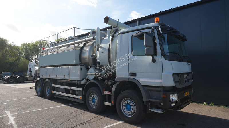 آلة لصيانة الطرق Mercedes ACTROS 8x4 vacuum...