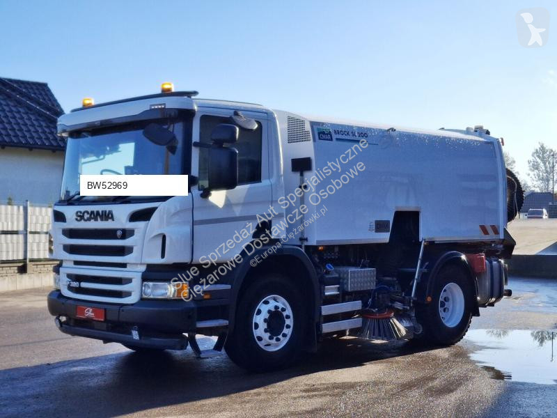 آلة لصيانة الطرق Scania BROCK SL200 CMAR