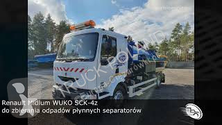 Vedere le foto Veicolo per la pulizia delle strade Renault Midlum WUKO SCK-4z for collecting waste liquid separator
