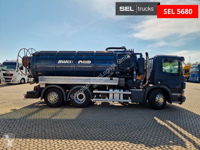 آلة لصيانة الطرق Scania P380 / Kanalreinigung /...