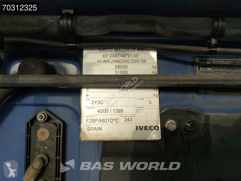 Engin de voirie Iveco 330 6X2 CNG ENGINE RHD...