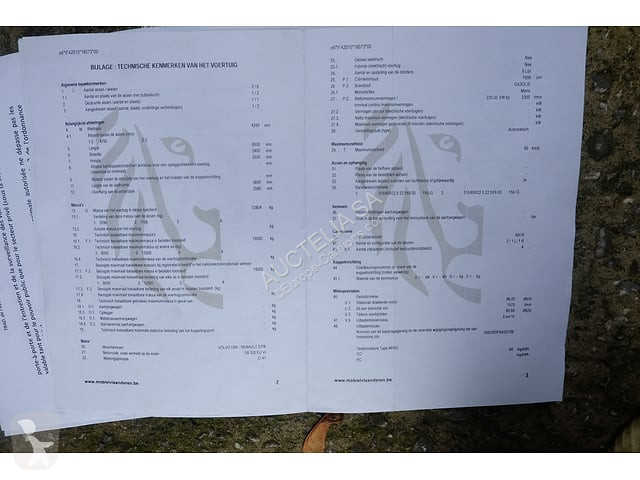 Vehículo de limpieza viaria Renault