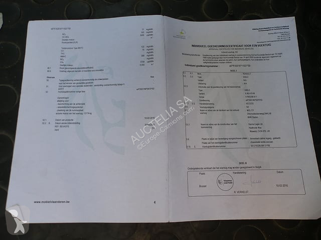 Vehículo de limpieza viaria Renault