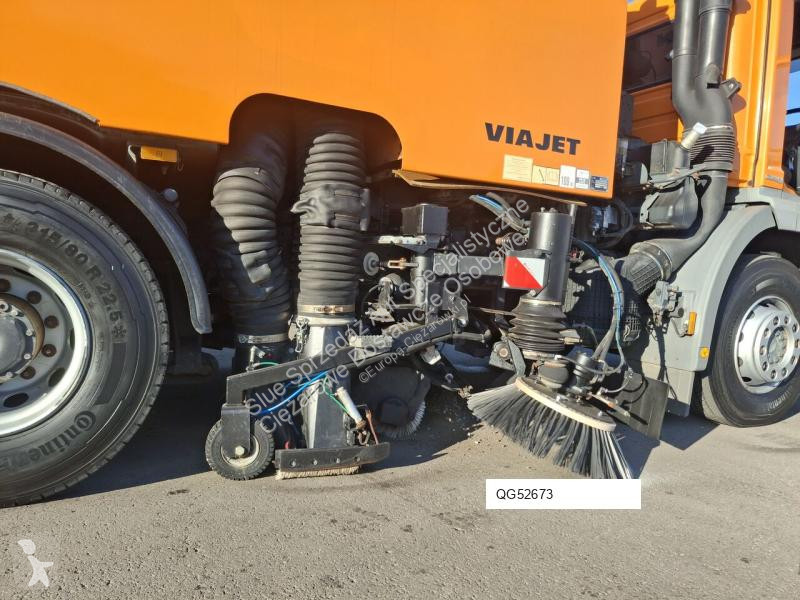 Utilaje pentru drumuri Mercedes 1829 Zamiatarka...