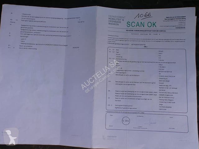 Vehículo de limpieza viaria Renault D19