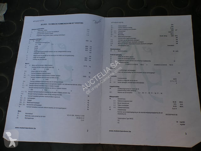 Vehículo de limpieza viaria Renault