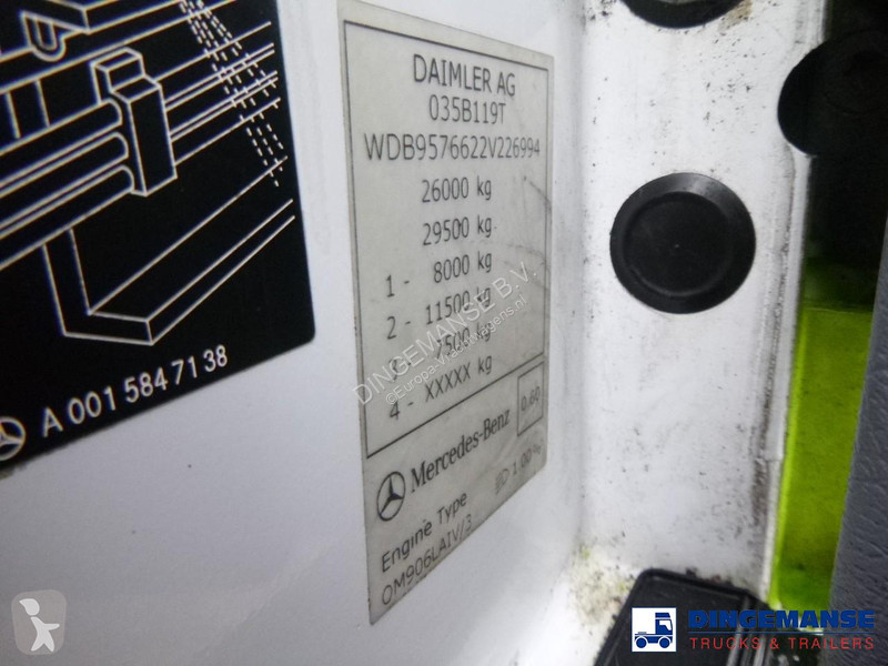 Engin de voirie Mercedes 2629 RHD 6x2 Geesink...