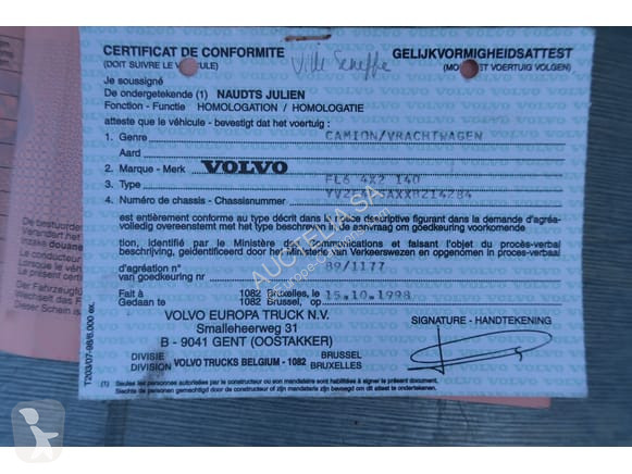 آلة لصيانة الطرق Volvo FL6 14