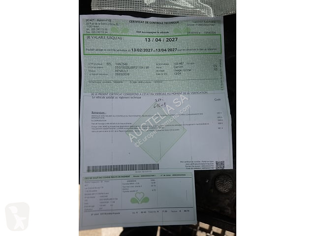 Vehículo de limpieza viaria Renault