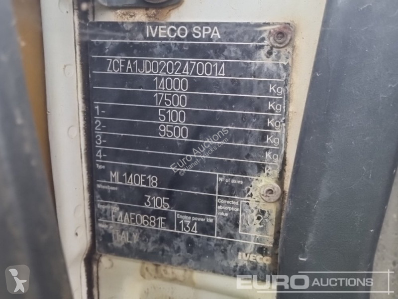 Utilaje pentru drumuri Iveco Euro Cargo 140E18