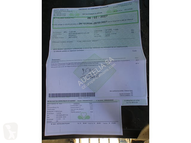 Vehículo de limpieza viaria Renault D19