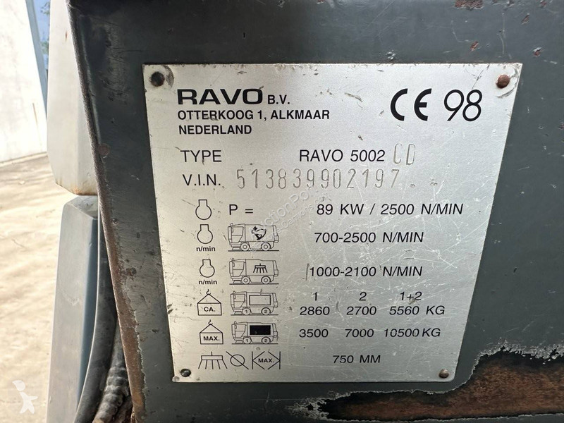 Коммунальная техника  Ravo 5002