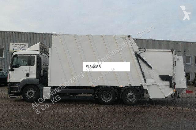 Vägmaskiner MAN TGS LL 6x2, Faun, Variopress,...
