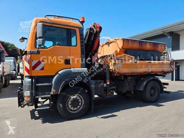 Lastbil MAN TGA 18.360 / 4X4 Allrad / Palfinger...