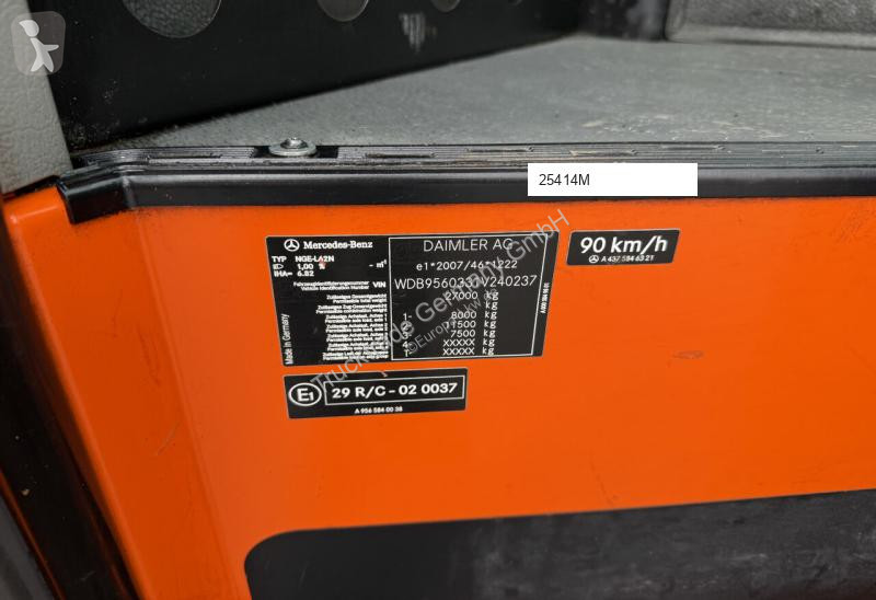 Engin de voirie Mercedes 602 2635 6x2 Stummer /...
