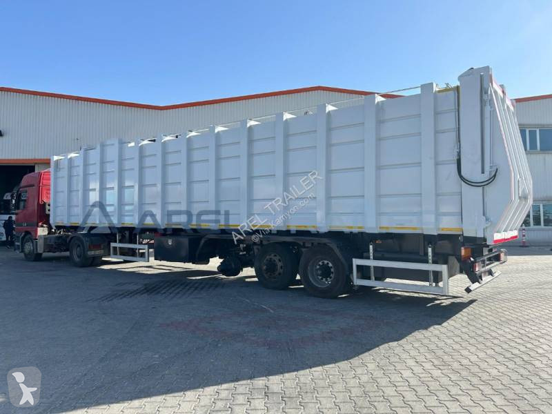 نصف مقطورة Arel Trailer Compacteur poubelle