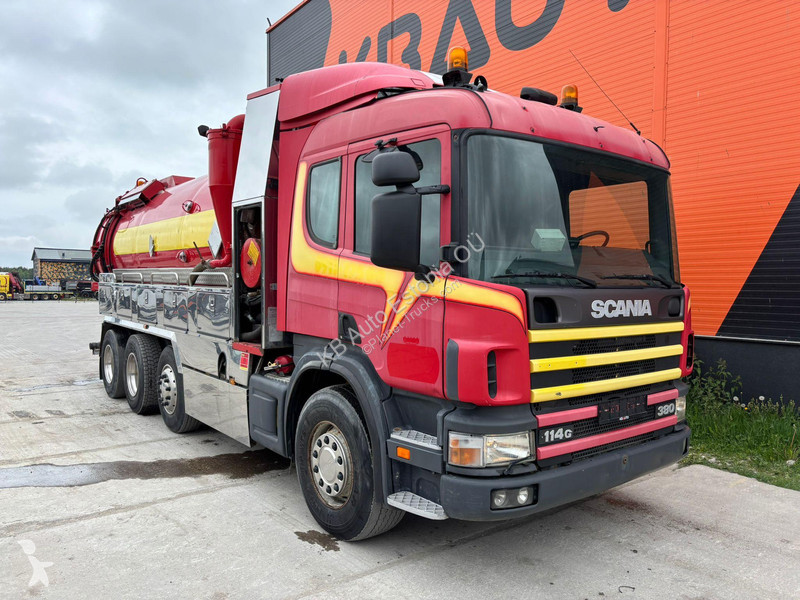 آلة لصيانة الطرق Scania 380 ADR / Stainless...
