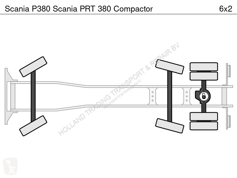 آلة لصيانة الطرق Scania 380 Scania RT 380...