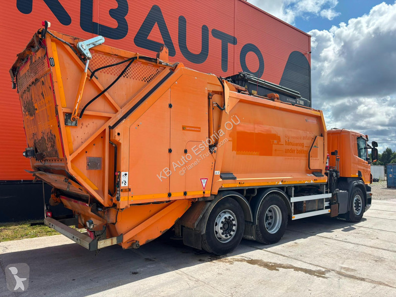 آلة لصيانة الطرق Scania P 280 6x2*4 HIAB 211E-3...