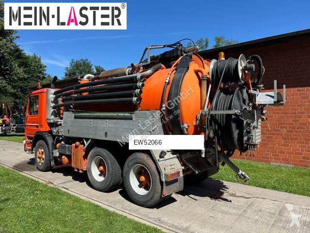 Vehículo de limpieza viaria Scania 112 6x4 Saug...