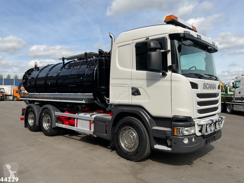 Silniční stroje Scania 440 6x4 Saugwagen