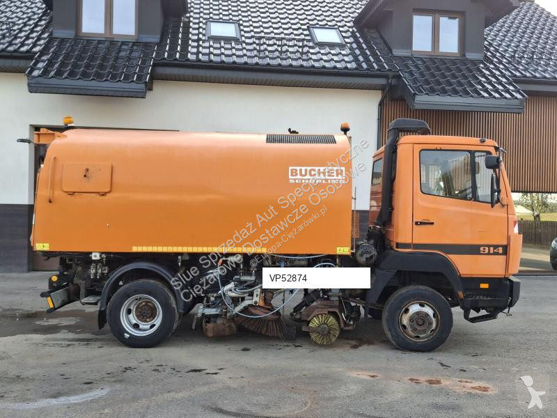 Mercedes 914 Zamiatarka Bucher Schorling...