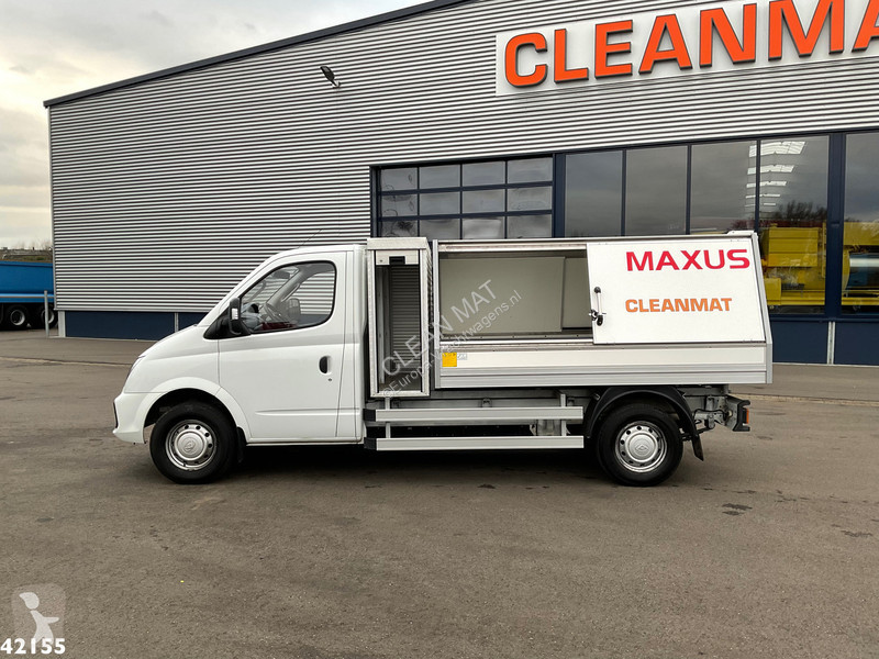 Gemeentevoertuig  Maxus EV80 LWB Veegvuilkipper...