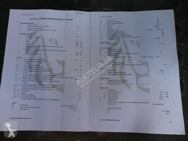 Vehículo de limpieza viaria Renault D19