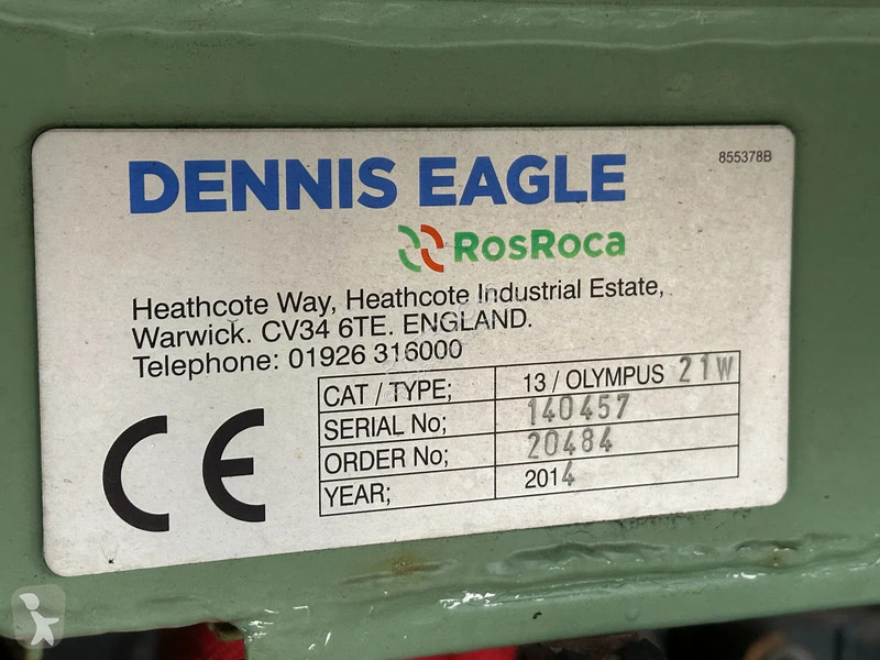 Silniční stroje DAF 290 DAF  290 6X2 DENNIS...