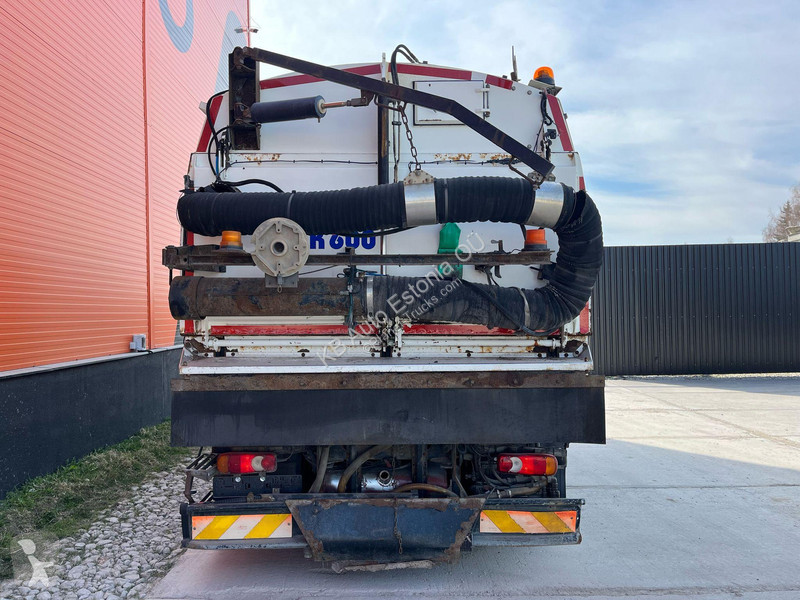 Vägmaskiner DAF 55180 4x2 Schmidt SK 600 Dual LP