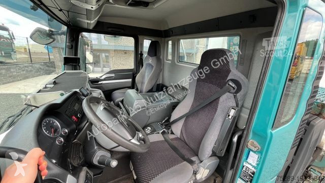 Vägmaskiner MAN TGS Müllwagen Glas Kran Kipper