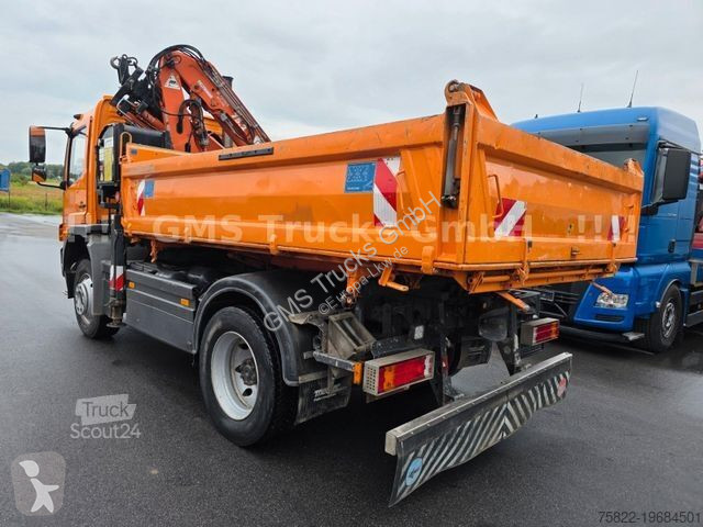 Vrachtwagen Mercedes 1628 / 4X4 ALLRAD / 12m...