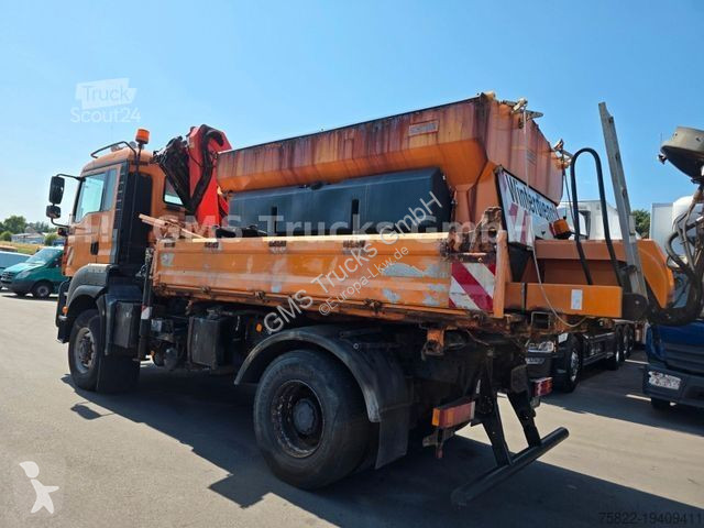 Lastbil MAN TGA 18.360 / 4X4 Allrad / Palfinger...
