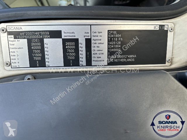 آلة لصيانة الطرق Scania P320DB6x2*4MNA / FAUN...