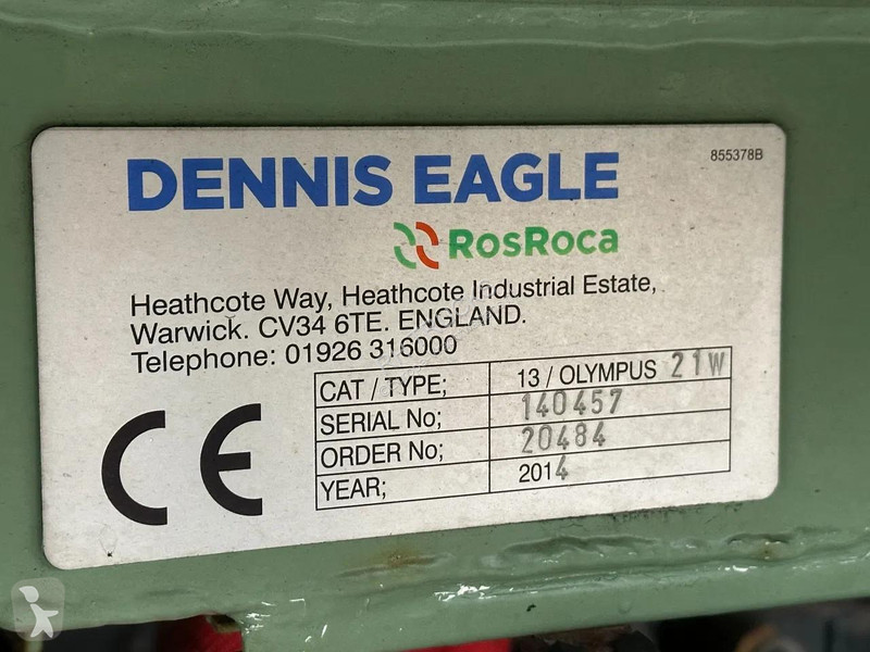 Gemeentevoertuig DAF 290 6X2 DENNIS EAGLE EURO...