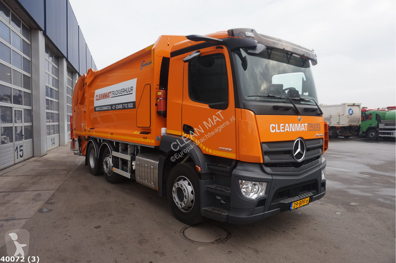 آلة لصيانة الطرق Mercedes 2533 Euro 6 Geesink 20m³
