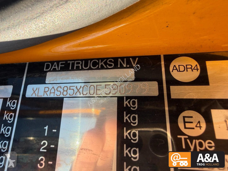 Vehículo de limpieza viaria DAF 340 6x2 - Sewer...