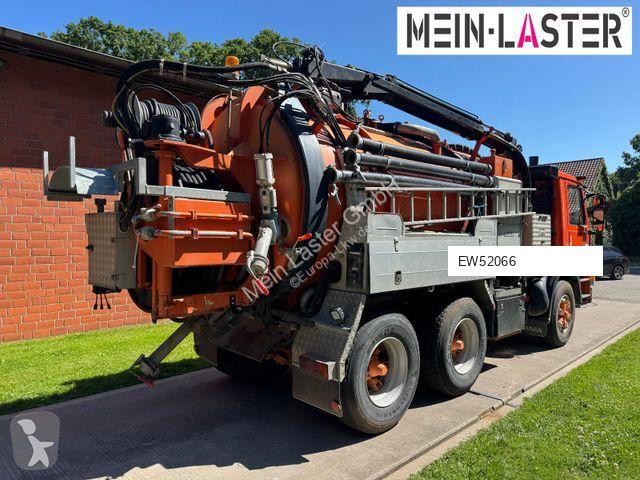 Vehículo de limpieza viaria Scania 112 6x4 Saug...