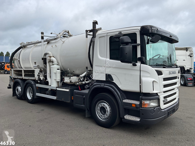 Gemeentevoertuig Scania 360 Koks Saug/Spul 12m³