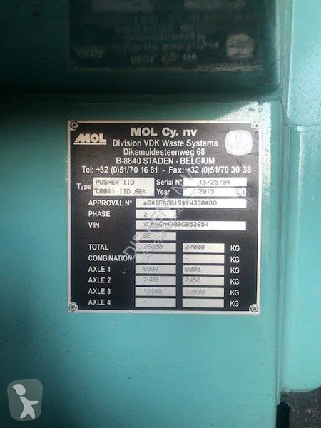 DAF 330 FAG as-tronic 6*2 + VDK PUSHER IIK/IID...