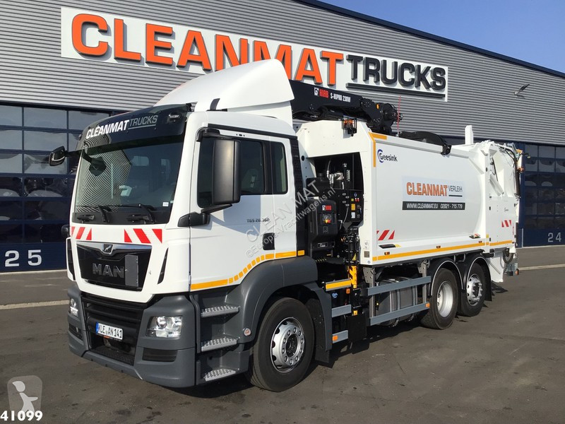 Vägmaskiner MAN TGS Hiab 23 ton/meter laadkraan